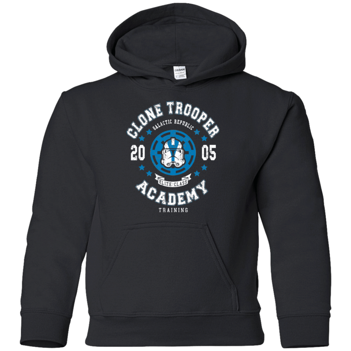 Sweatshirts Black / YS Clone Trooper Academy 05 Youth Hoodie