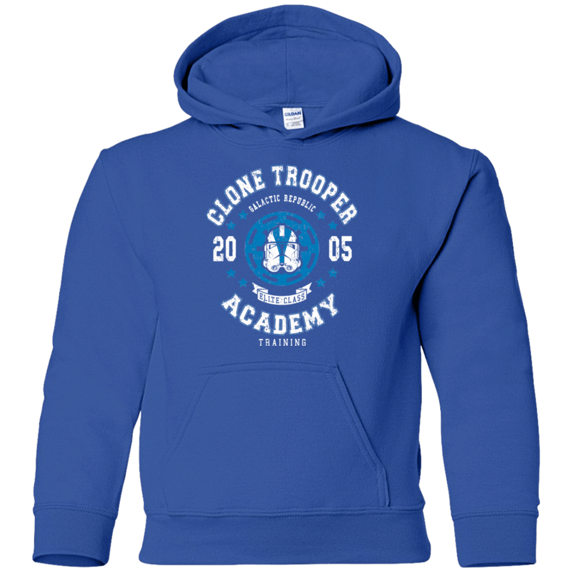 Sweatshirts Royal / YS Clone Trooper Academy 05 Youth Hoodie