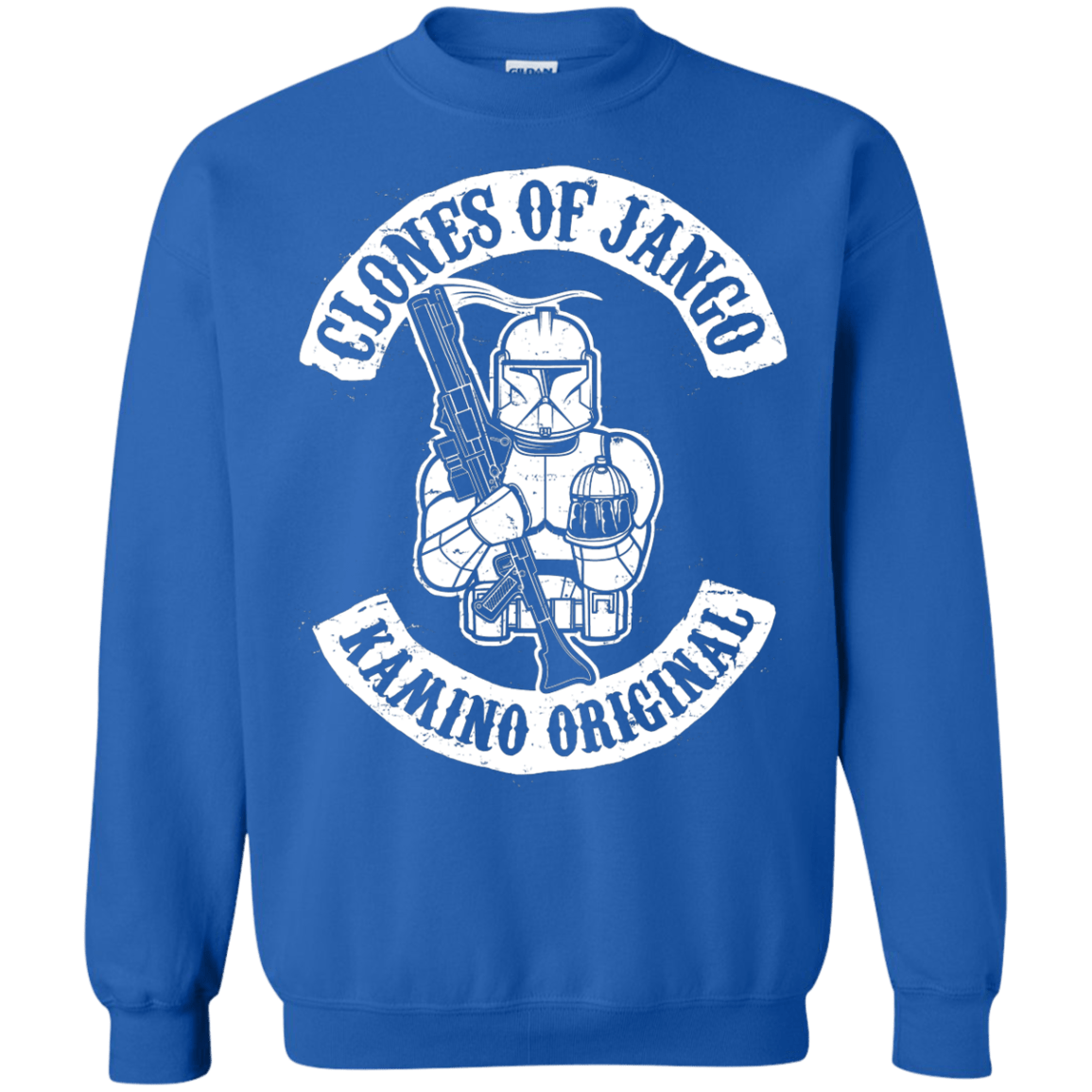 Sweatshirts Royal / S Clones of Jango Crewneck Sweatshirt
