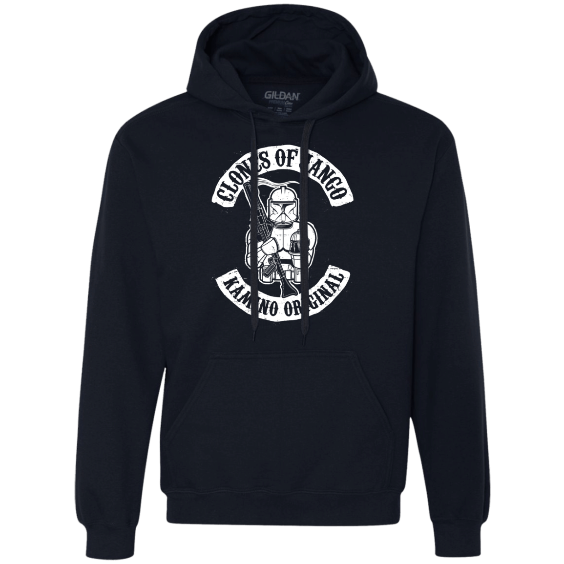 Sweatshirts Navy / S Clones of Jango Premium Fleece Hoodie