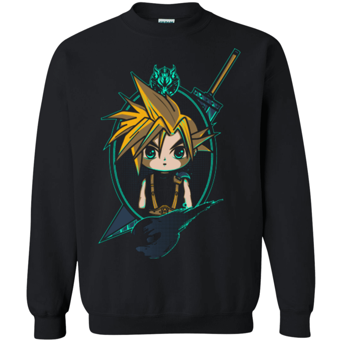 Sweatshirts Black / Small Cloud Portrait Crewneck Sweatshirt