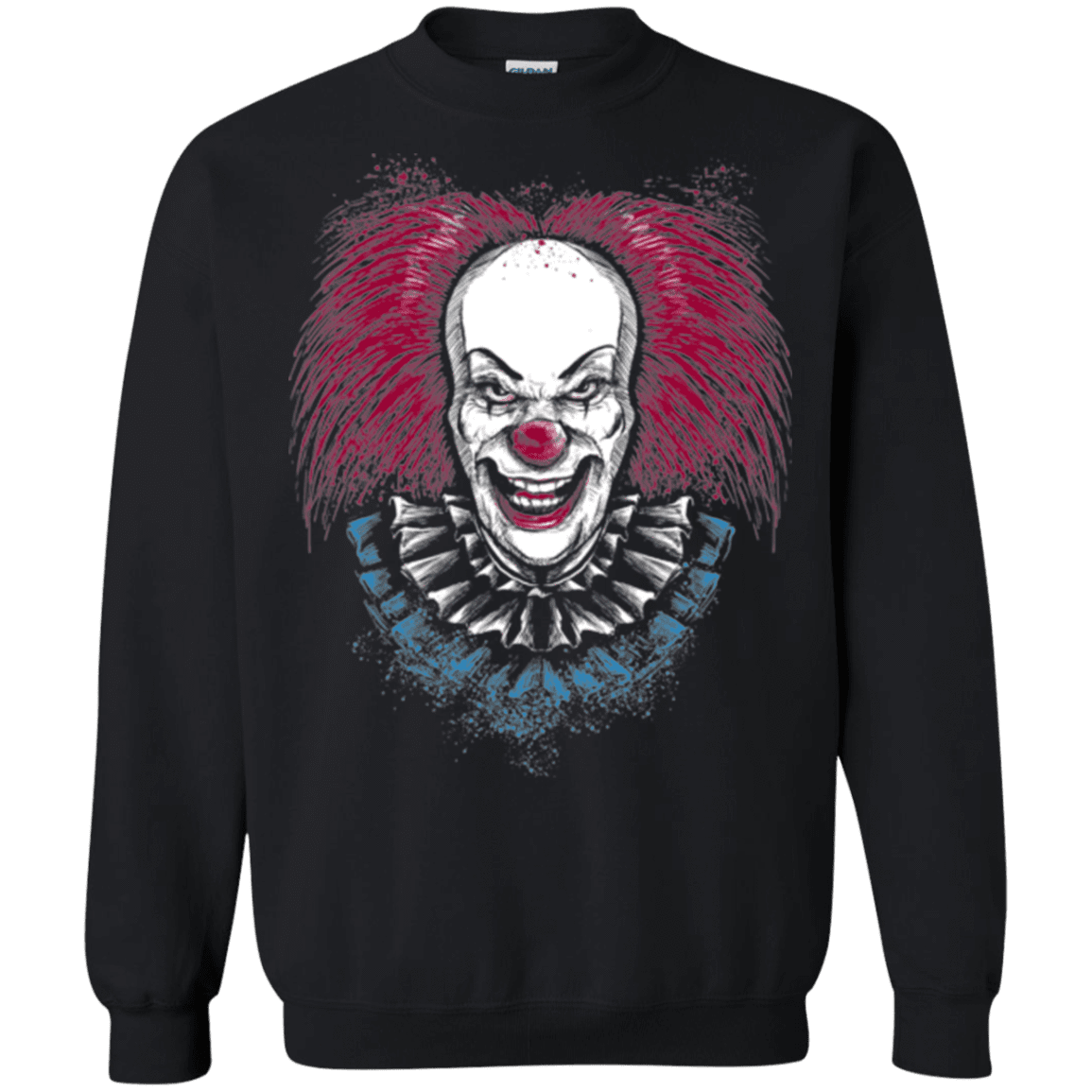 Sweatshirts Black / Small Clown Horror Crewneck Sweatshirt