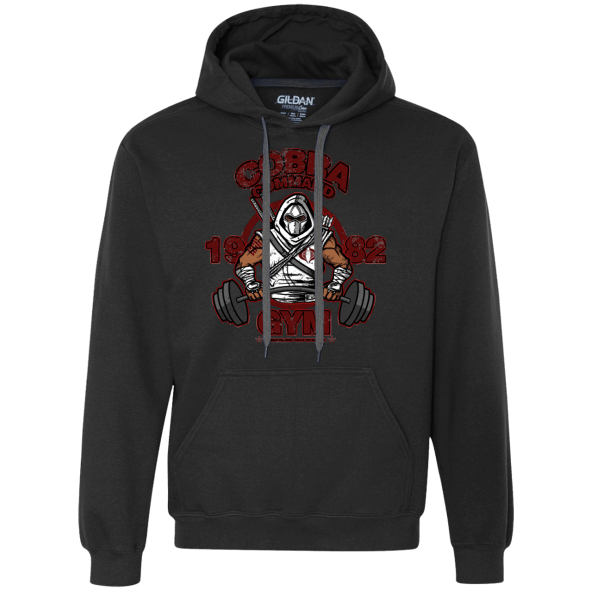 Sweatshirts Black / Small Cobra Command Gym Premium Fleece Hoodie