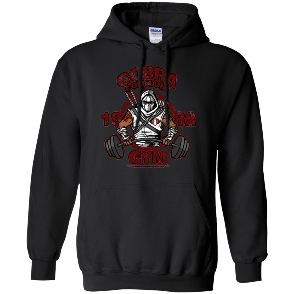 Sweatshirts Black / Small Cobra Command Gym Pullover Hoodie