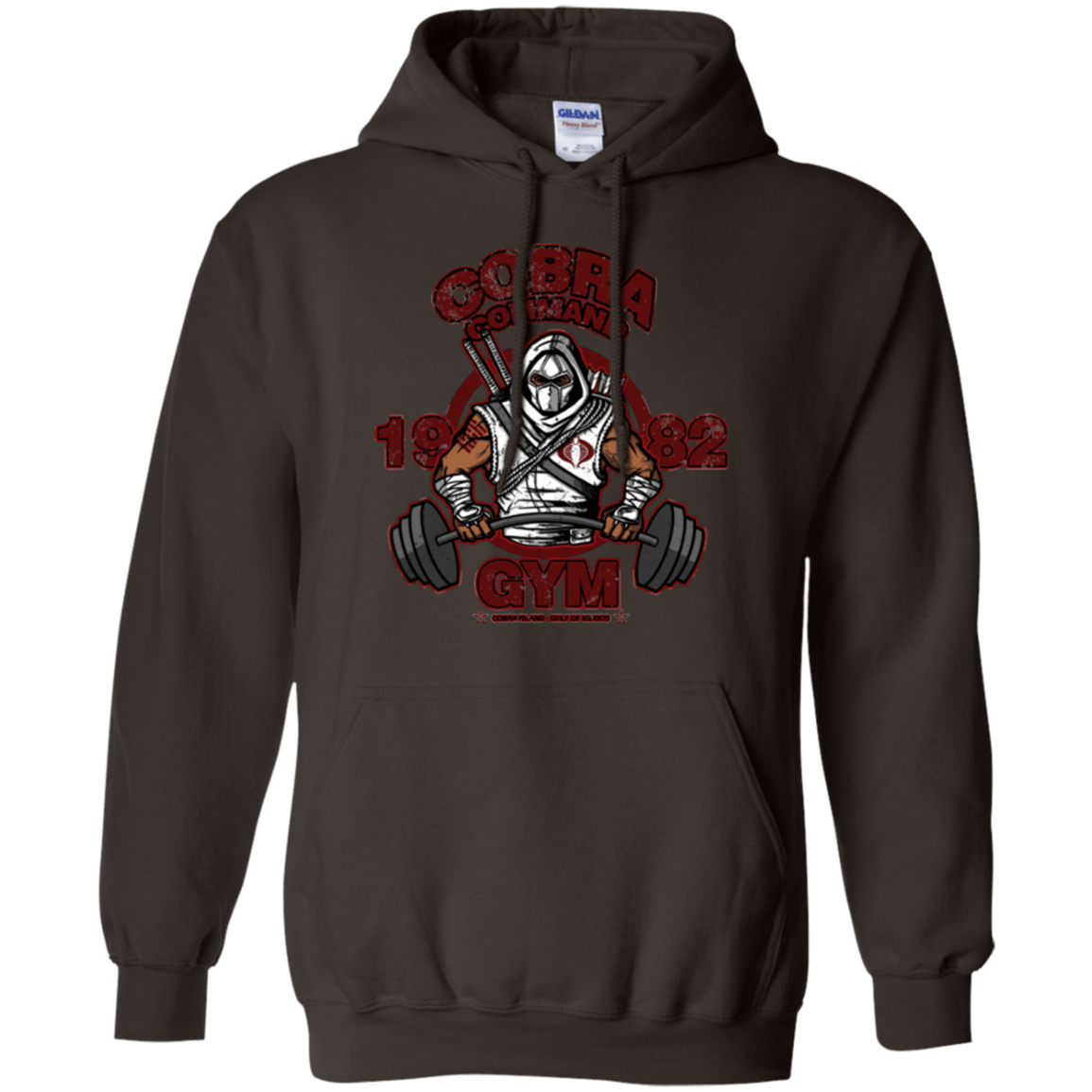Sweatshirts Dark Chocolate / Small Cobra Command Gym Pullover Hoodie