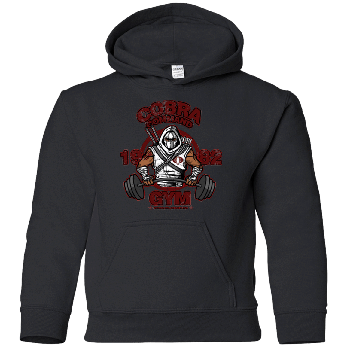 Sweatshirts Black / YS Cobra Command Gym Youth Hoodie