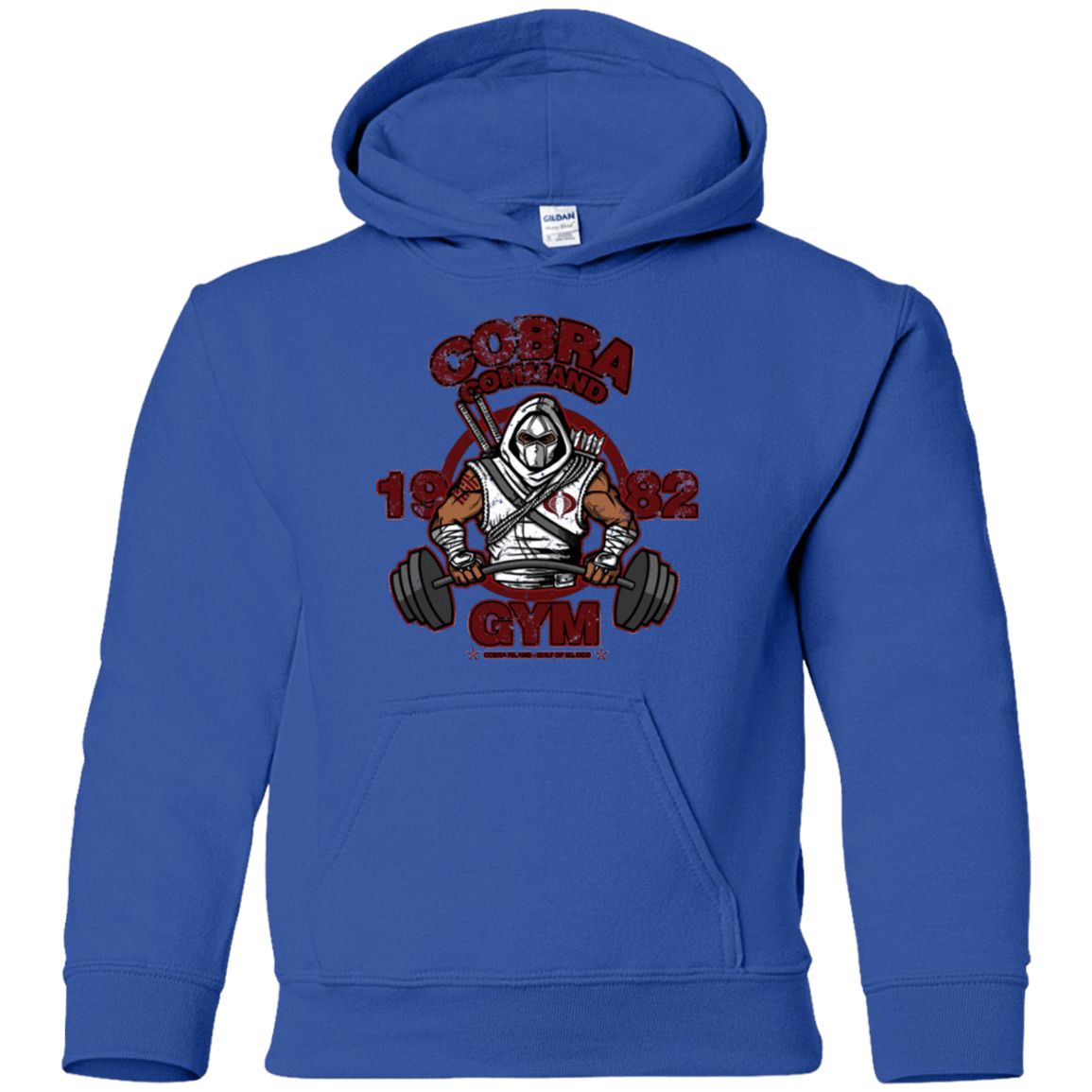 Sweatshirts Royal / YS Cobra Command Gym Youth Hoodie