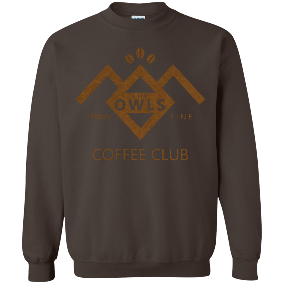 Sweatshirts Dark Chocolate / Small Coffee Club Crewneck Sweatshirt