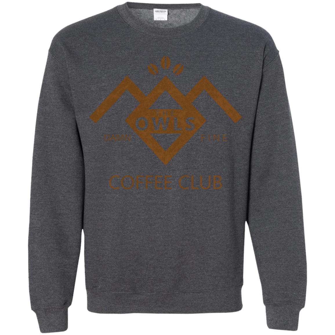 Sweatshirts Dark Heather / Small Coffee Club Crewneck Sweatshirt