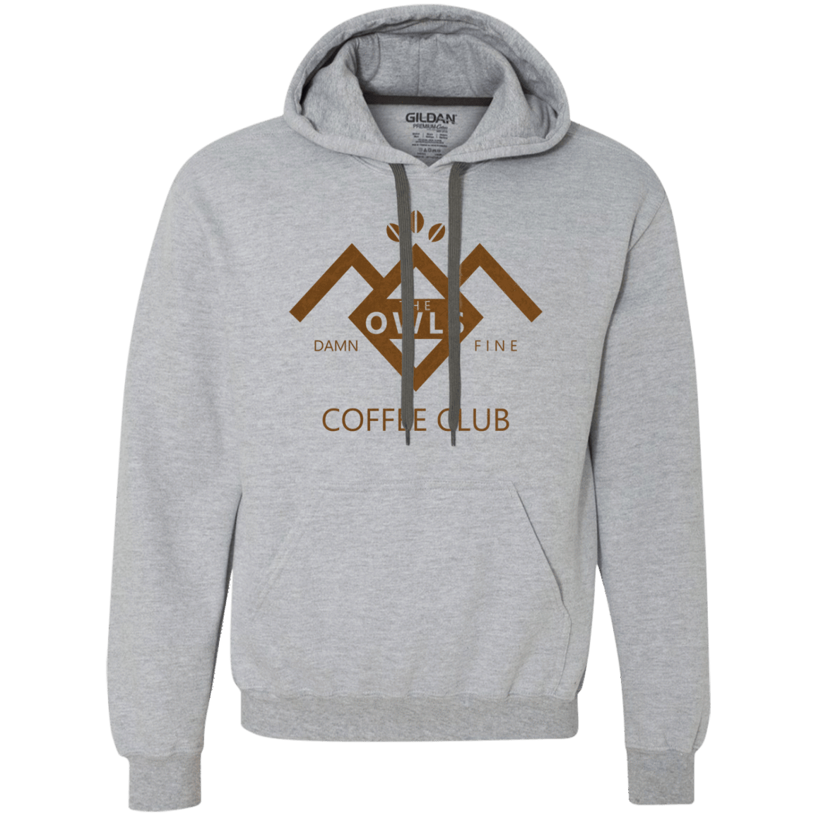 Sweatshirts Sport Grey / Small Coffee Club Premium Fleece Hoodie