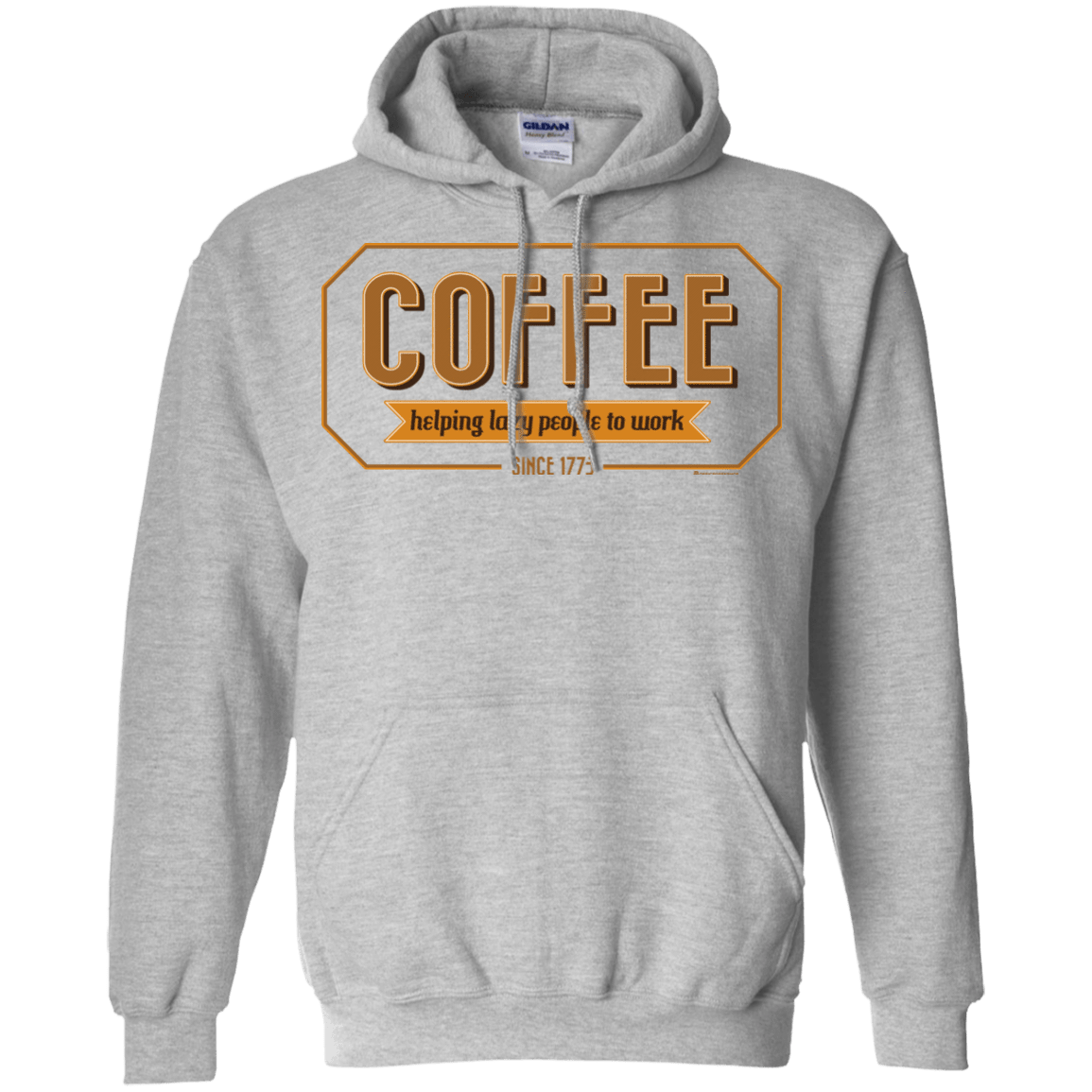 Sweatshirts Sport Grey / Small Coffee For Lazy People Pullover Hoodie