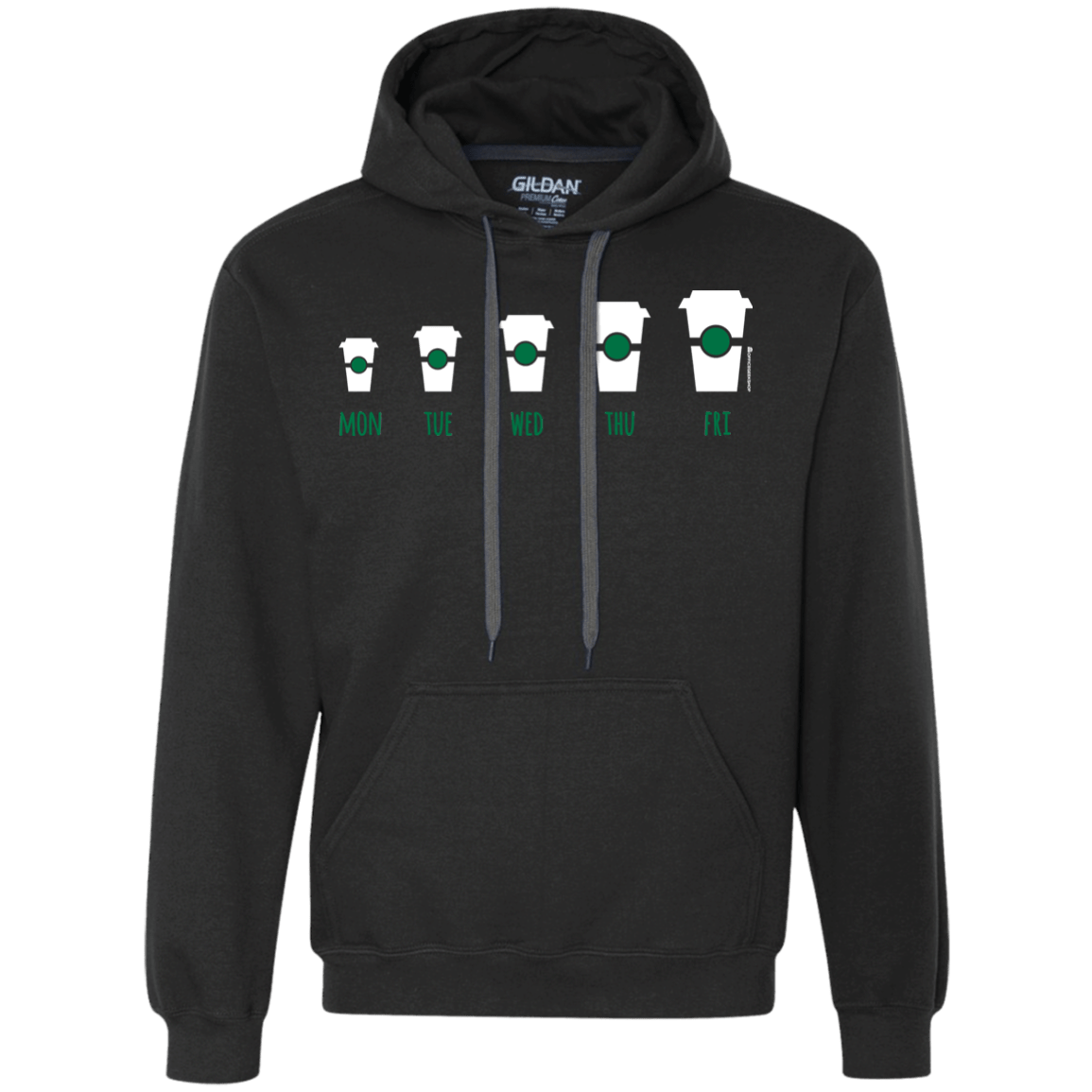 Sweatshirts Black / Small Coffee Week Premium Fleece Hoodie