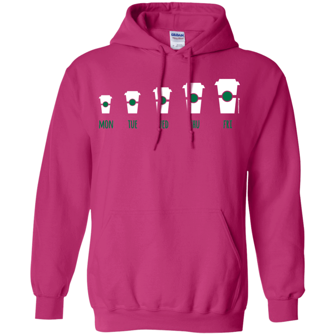 Sweatshirts Heliconia / Small Coffee Week Pullover Hoodie