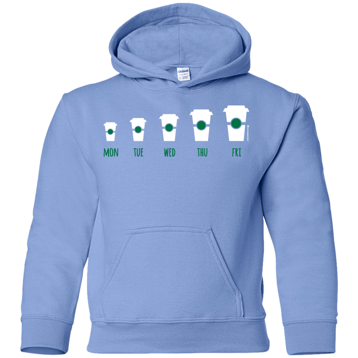 Sweatshirts Carolina Blue / YS Coffee Week Youth Hoodie