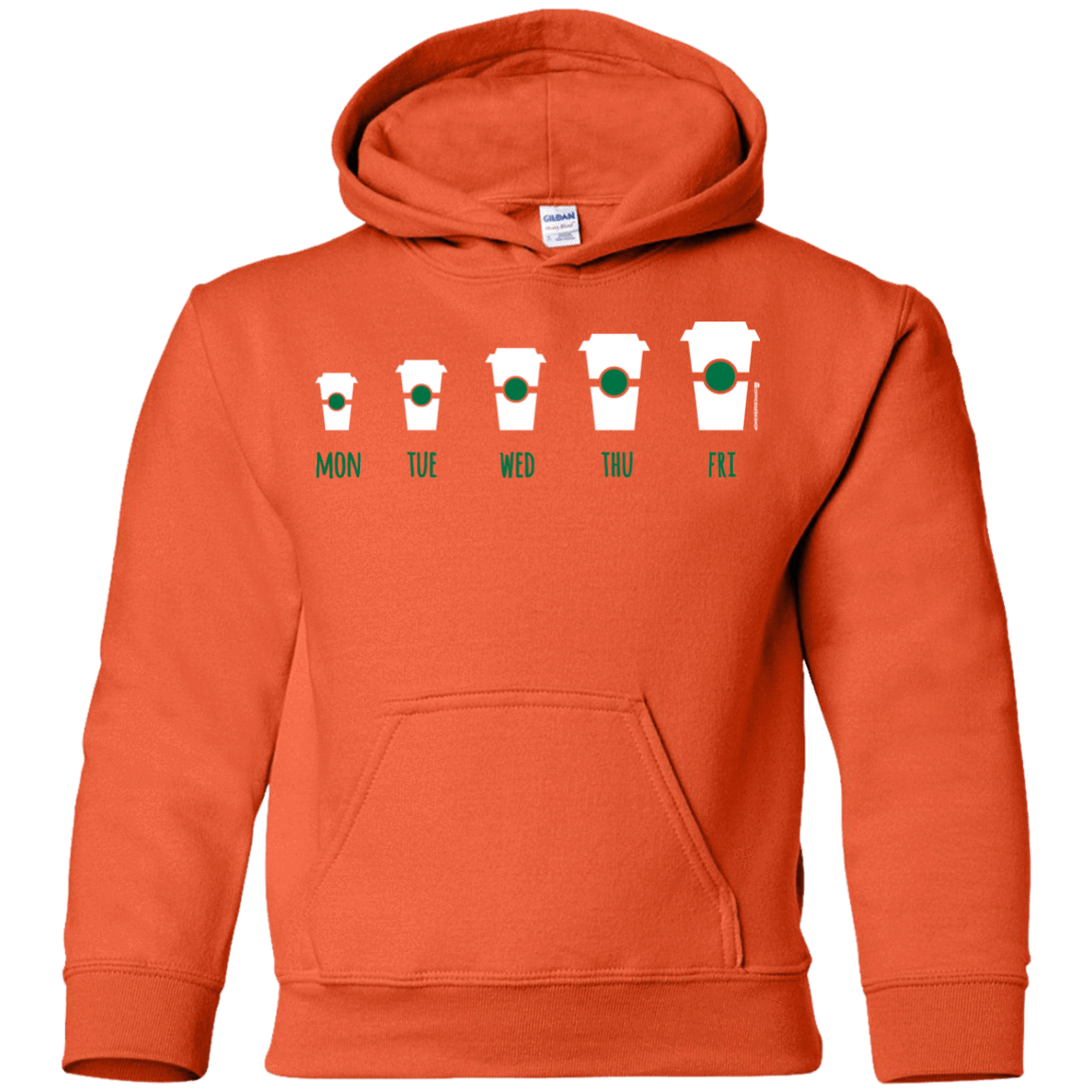Sweatshirts Orange / YS Coffee Week Youth Hoodie