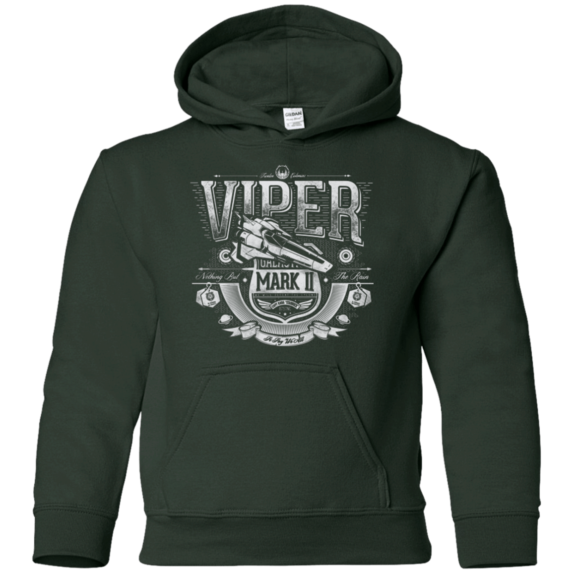 Sweatshirts Forest Green / YS Colonial Fighter Youth Hoodie