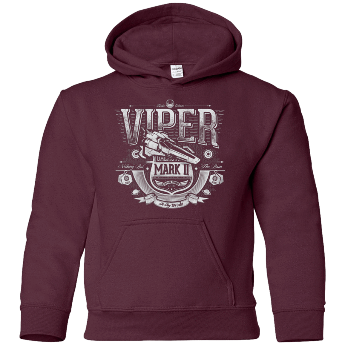 Sweatshirts Maroon / YS Colonial Fighter Youth Hoodie