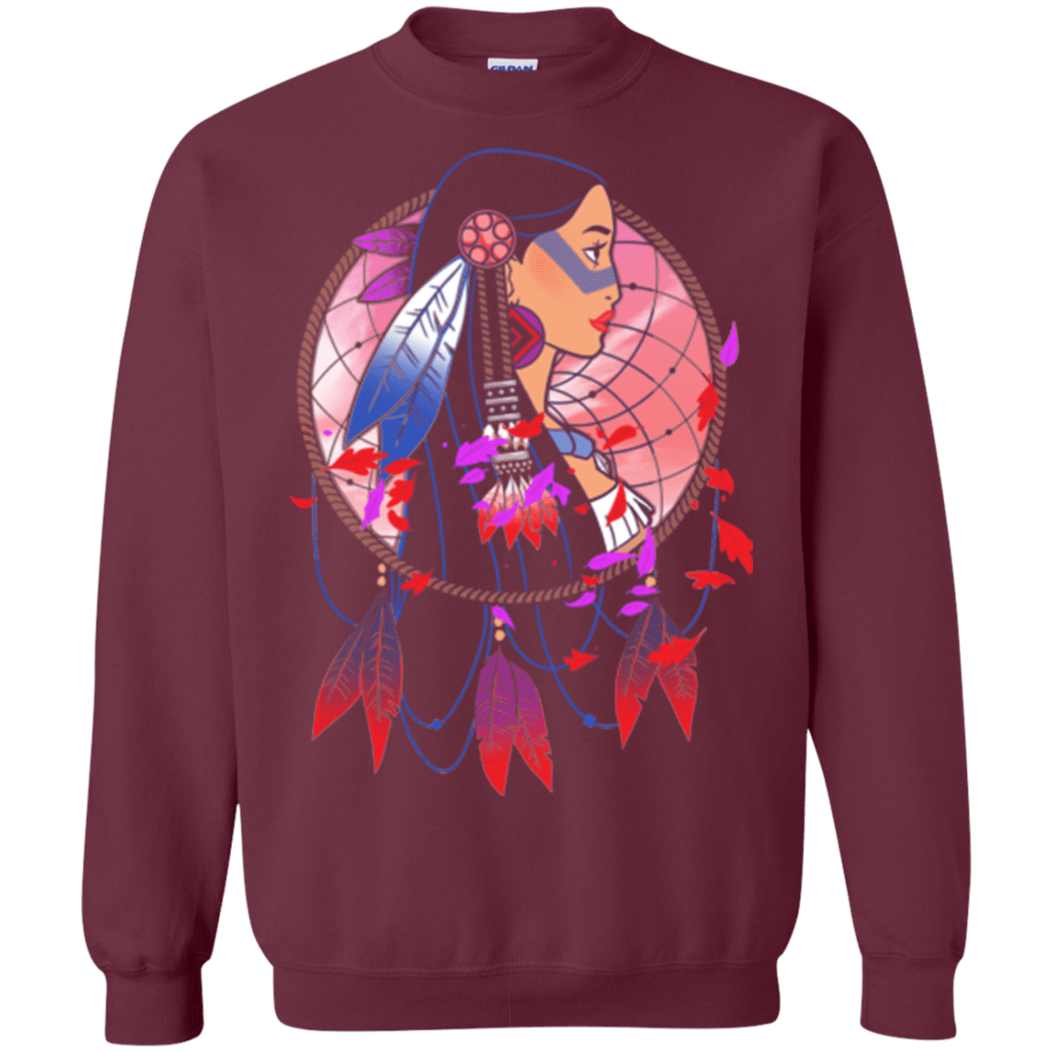 Sweatshirts Maroon / Small Colors of the Wind Crewneck Sweatshirt