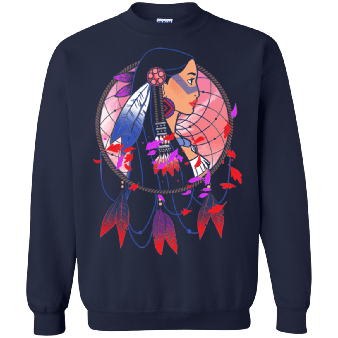 Sweatshirts Navy / Small Colors of the Wind Crewneck Sweatshirt