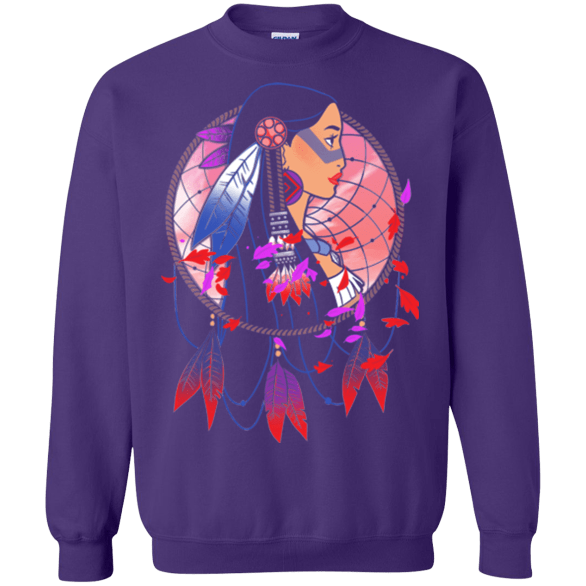Sweatshirts Purple / Small Colors of the Wind Crewneck Sweatshirt