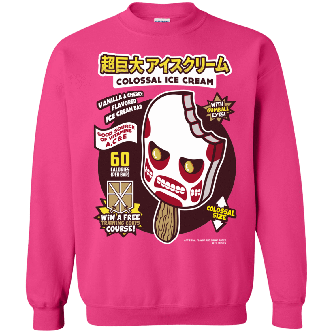 Sweatshirts Heliconia / S Colossal Ice Cream Crewneck Sweatshirt