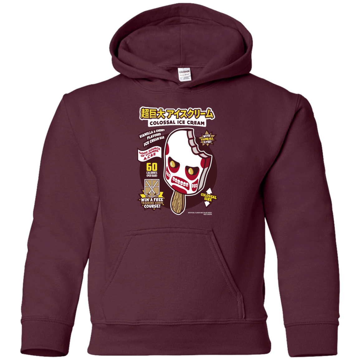 Colossal Ice Cream Youth Hoodie