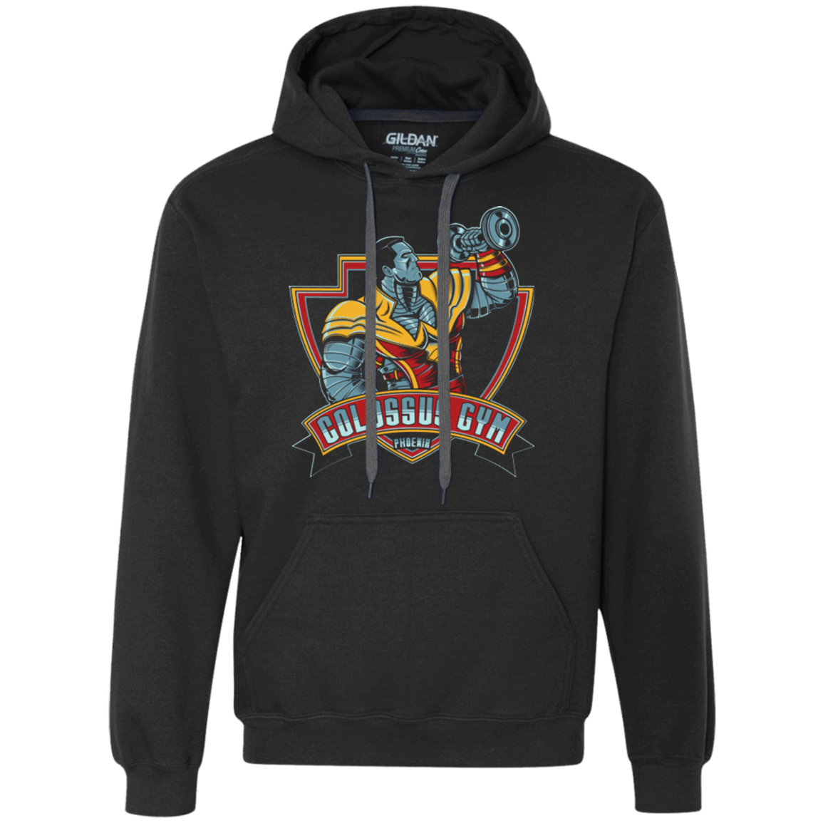 Sweatshirts Black / Small COLOSSUS GYM PHOENIX Premium Fleece Hoodie