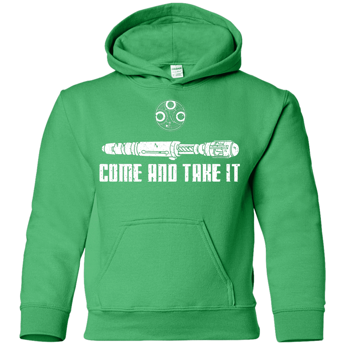 Sweatshirts Irish Green / YS Come and Take it Youth Hoodie