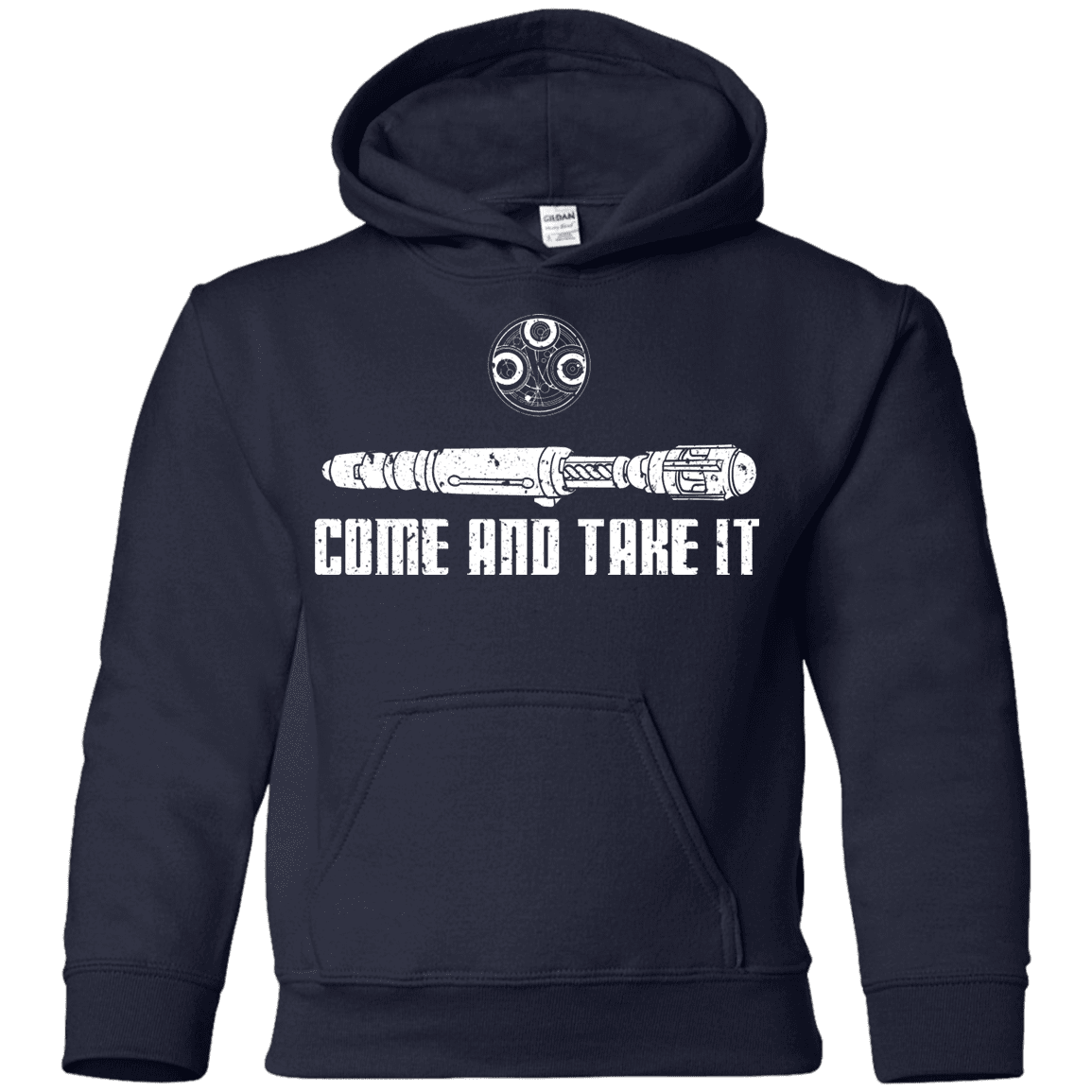 Sweatshirts Navy / YS Come and Take it Youth Hoodie
