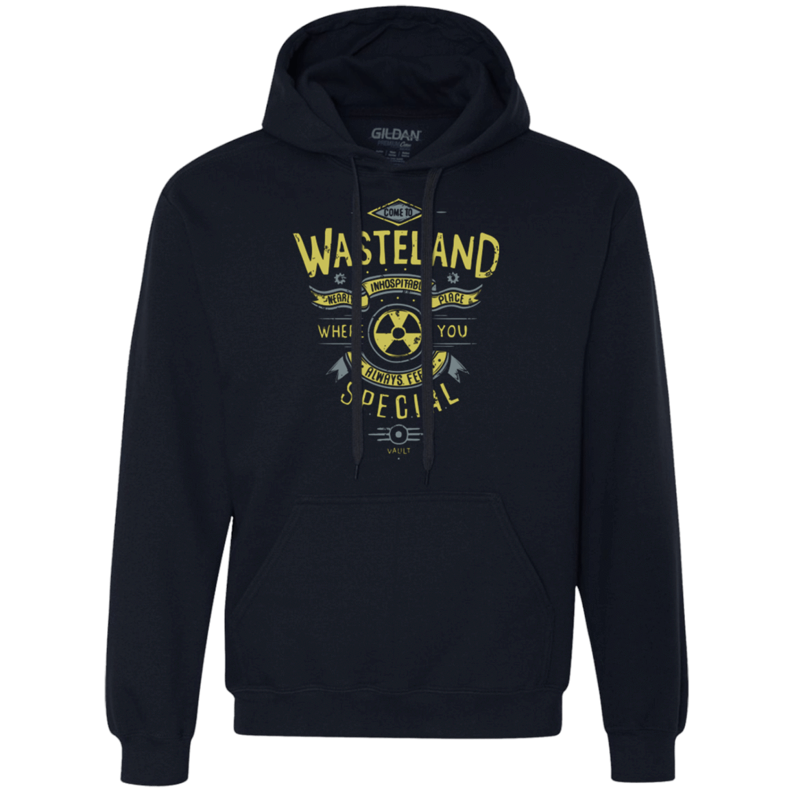 Sweatshirts Navy / Small Come to wasteland Premium Fleece Hoodie