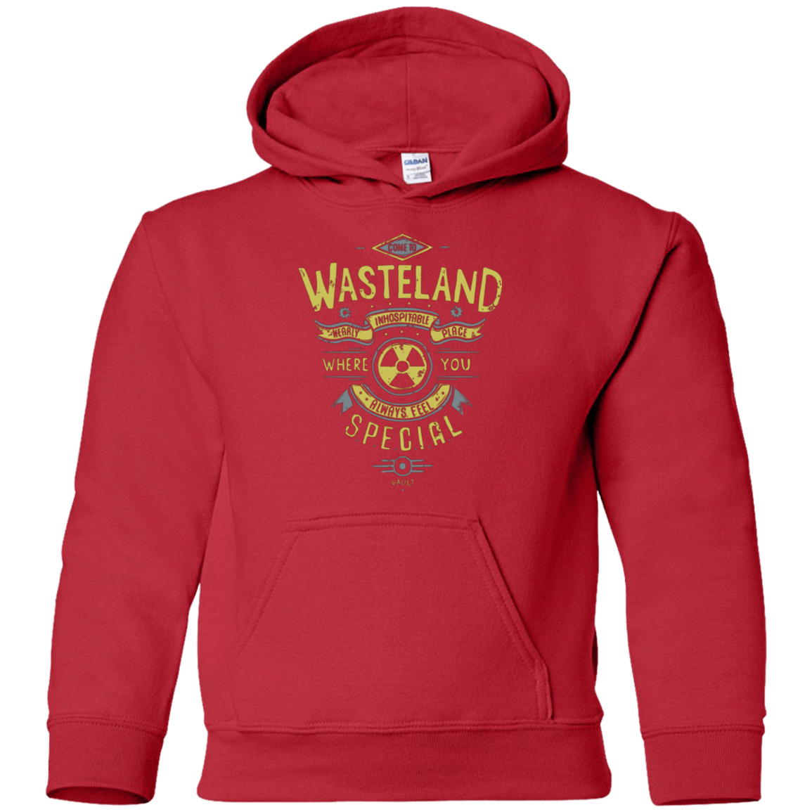Sweatshirts Red / YS Come to wasteland Youth Hoodie