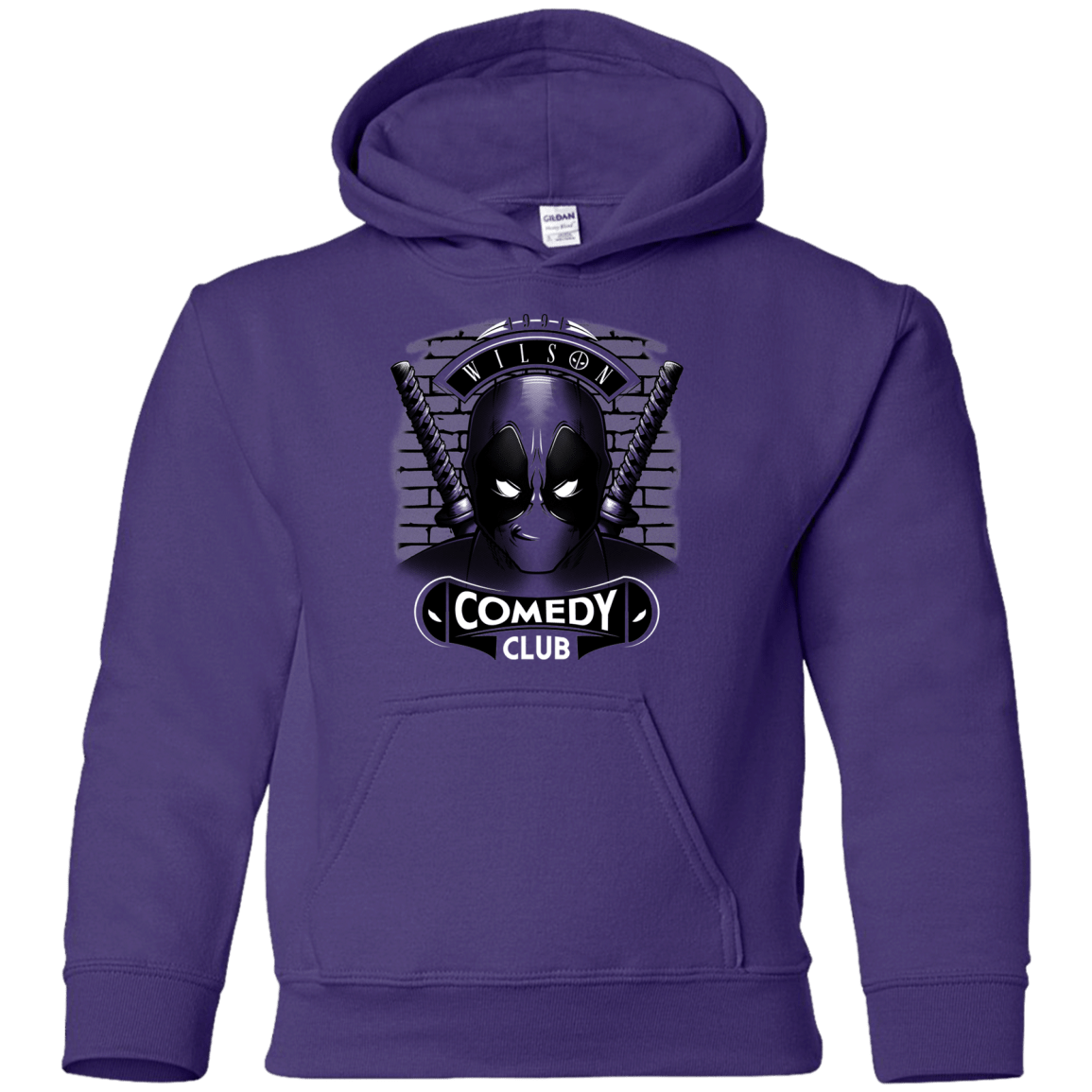 Sweatshirts Purple / YS Comedy Club Youth Hoodie