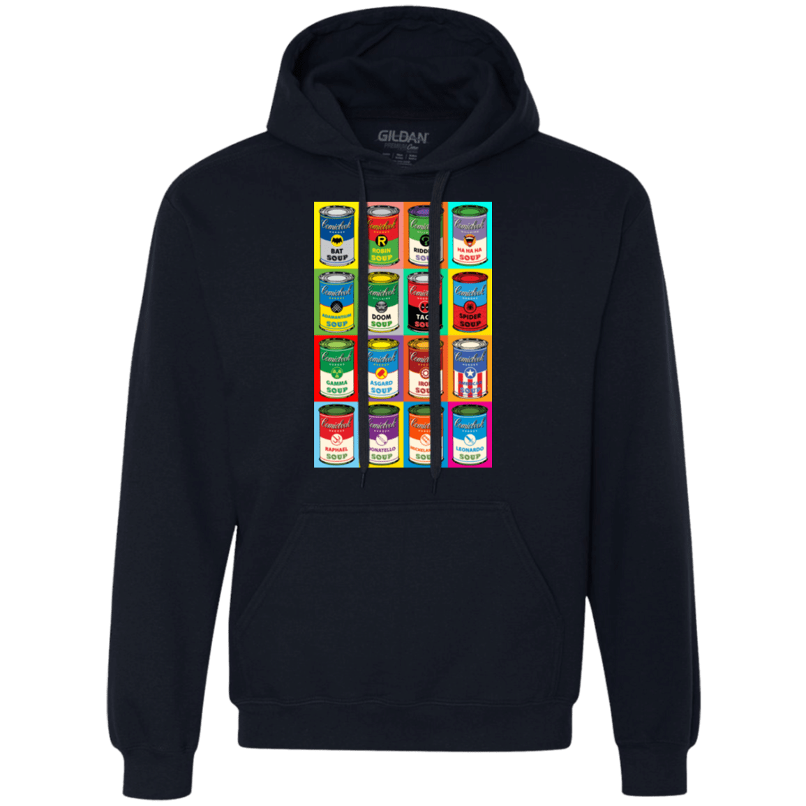 Sweatshirts Navy / Small Comic Soup Premium Fleece Hoodie