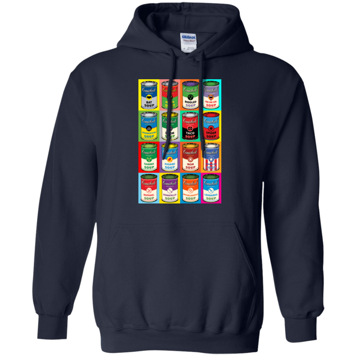 Sweatshirts Navy / Small Comic Soup Pullover Hoodie