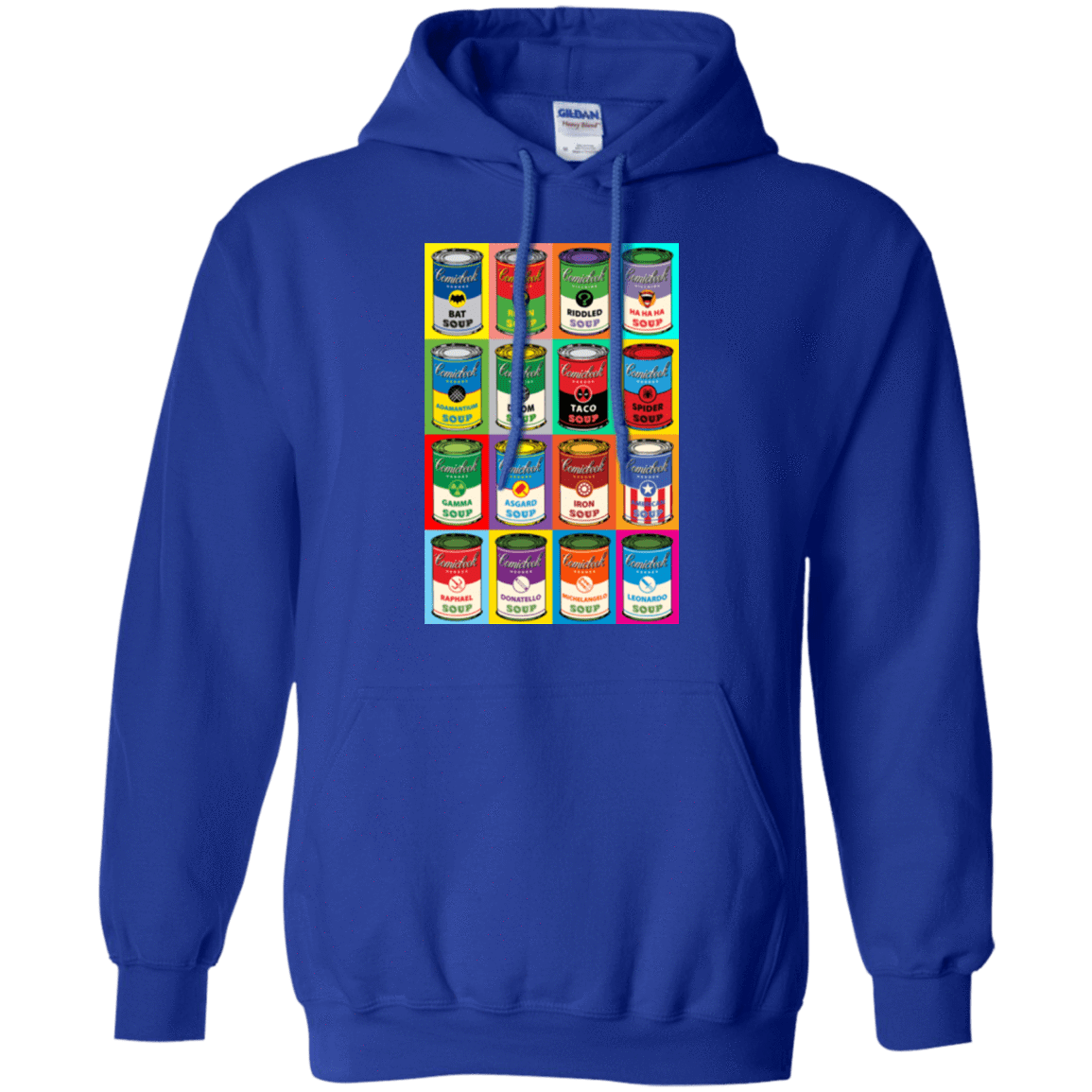 Sweatshirts Royal / Small Comic Soup Pullover Hoodie