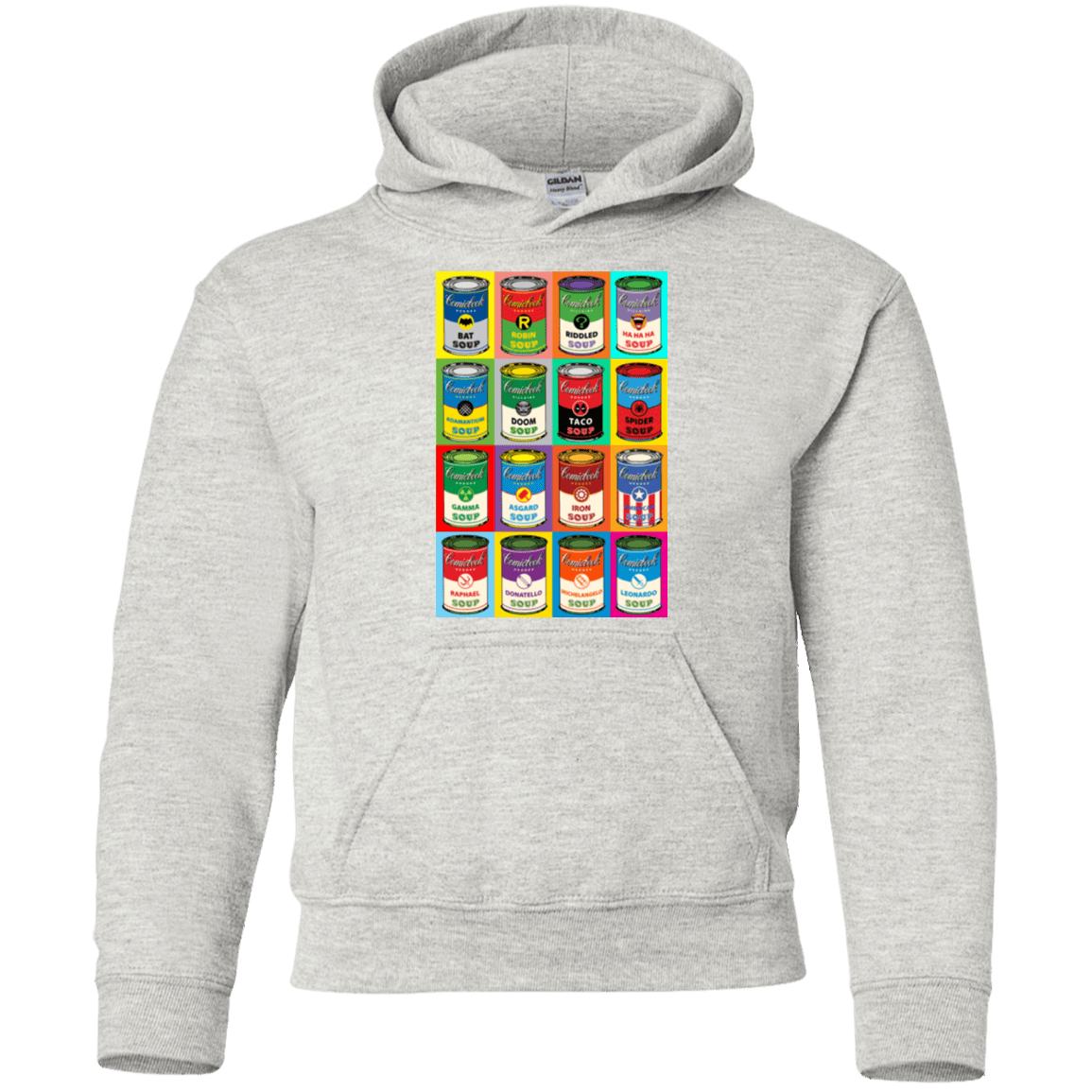 Sweatshirts Ash / YS Comic Soup Youth Hoodie