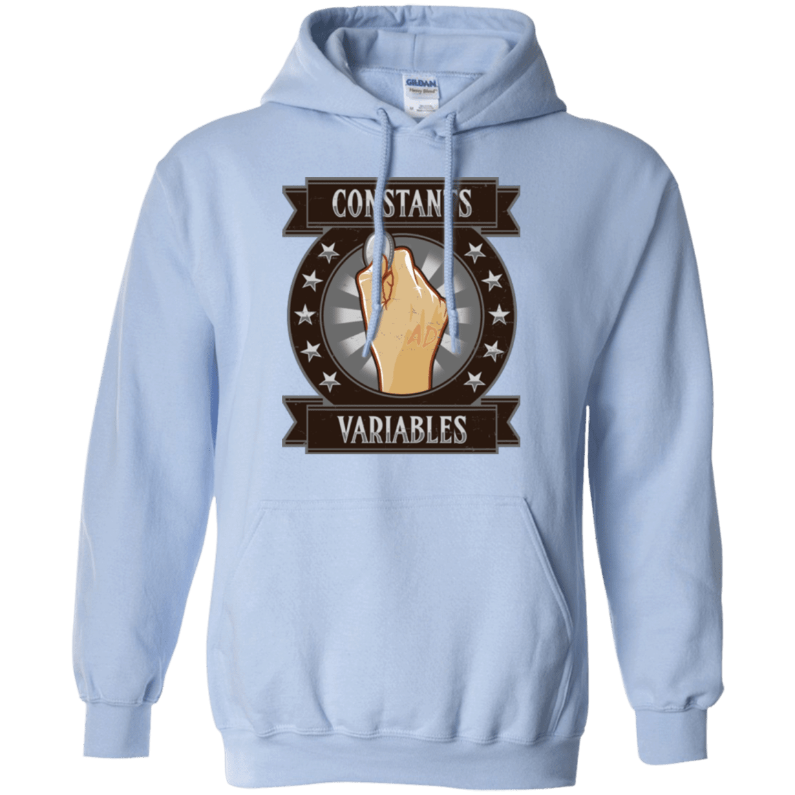 Sweatshirts Light Blue / Small CONSTANTS AND VARIABLES Pullover Hoodie