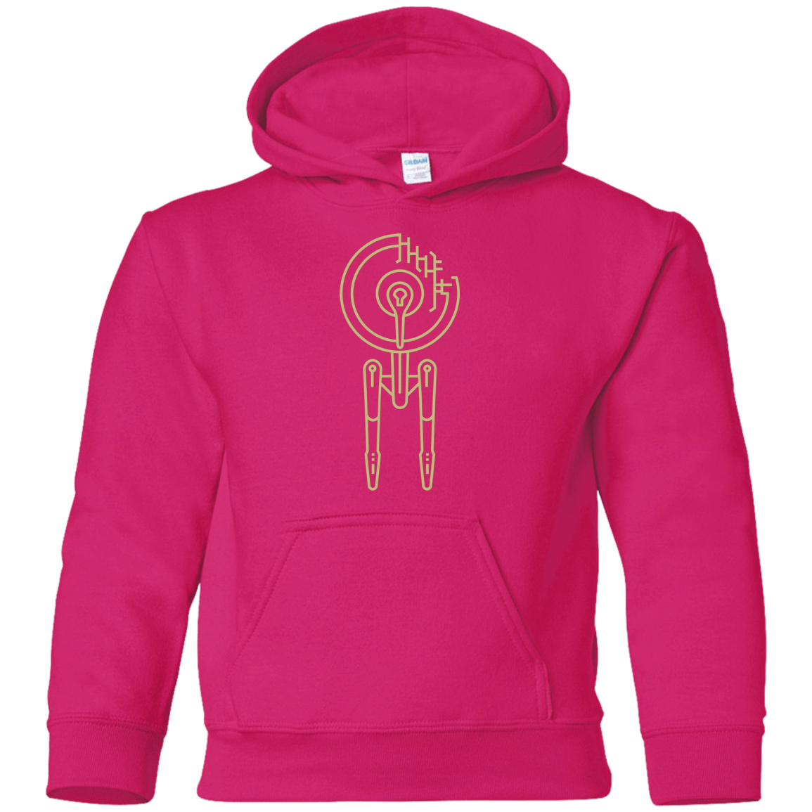 Sweatshirts Heliconia / YS Construction Stars Youth Hoodie