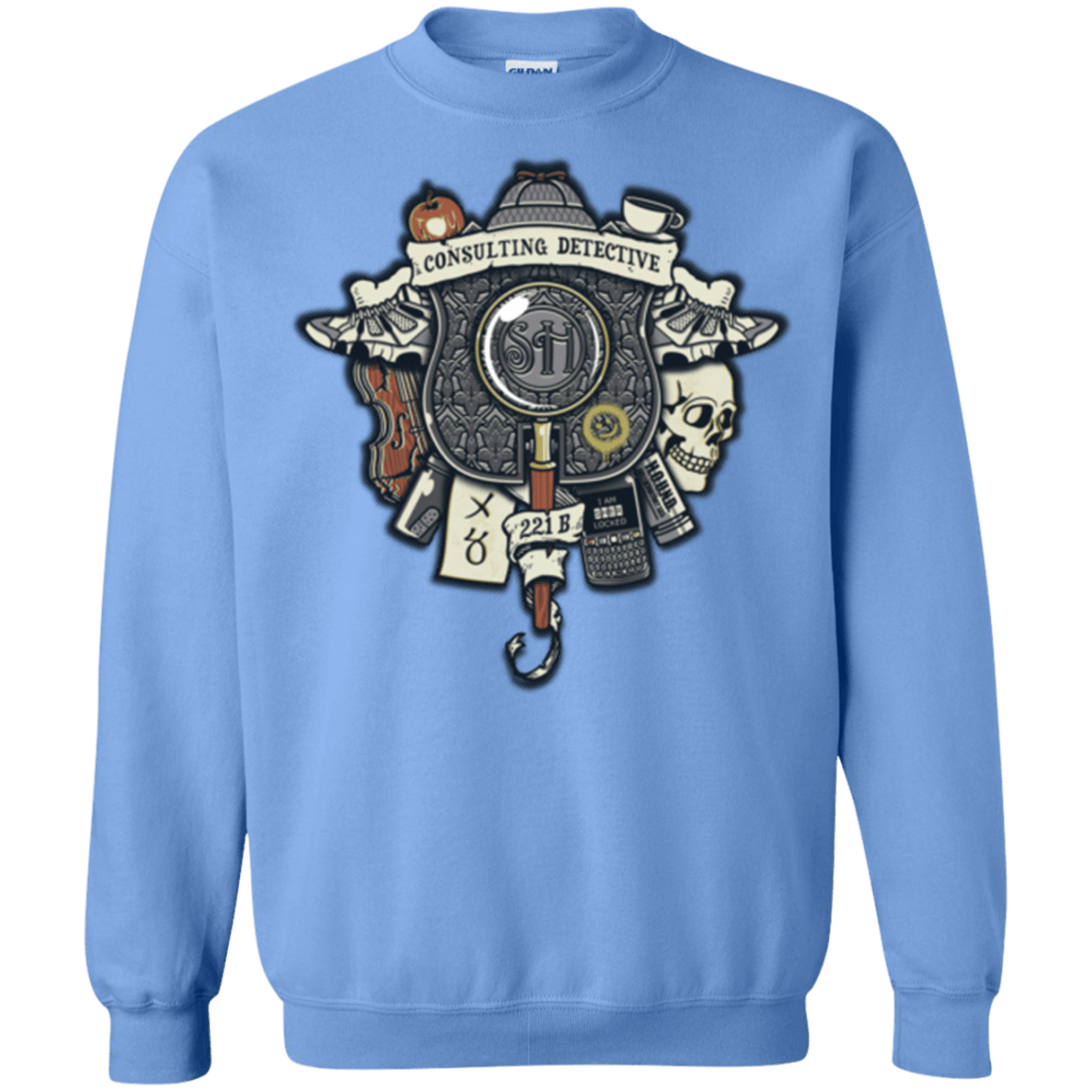 Sweatshirts Carolina Blue / Small Consulting Detective Crewneck Sweatshirt