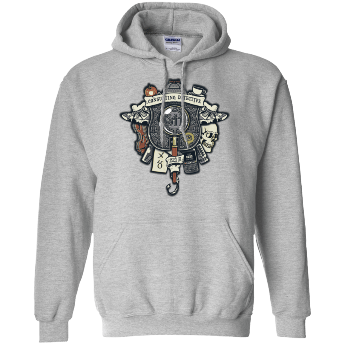 Sweatshirts Sport Grey / Small Consulting Detective Pullover Hoodie