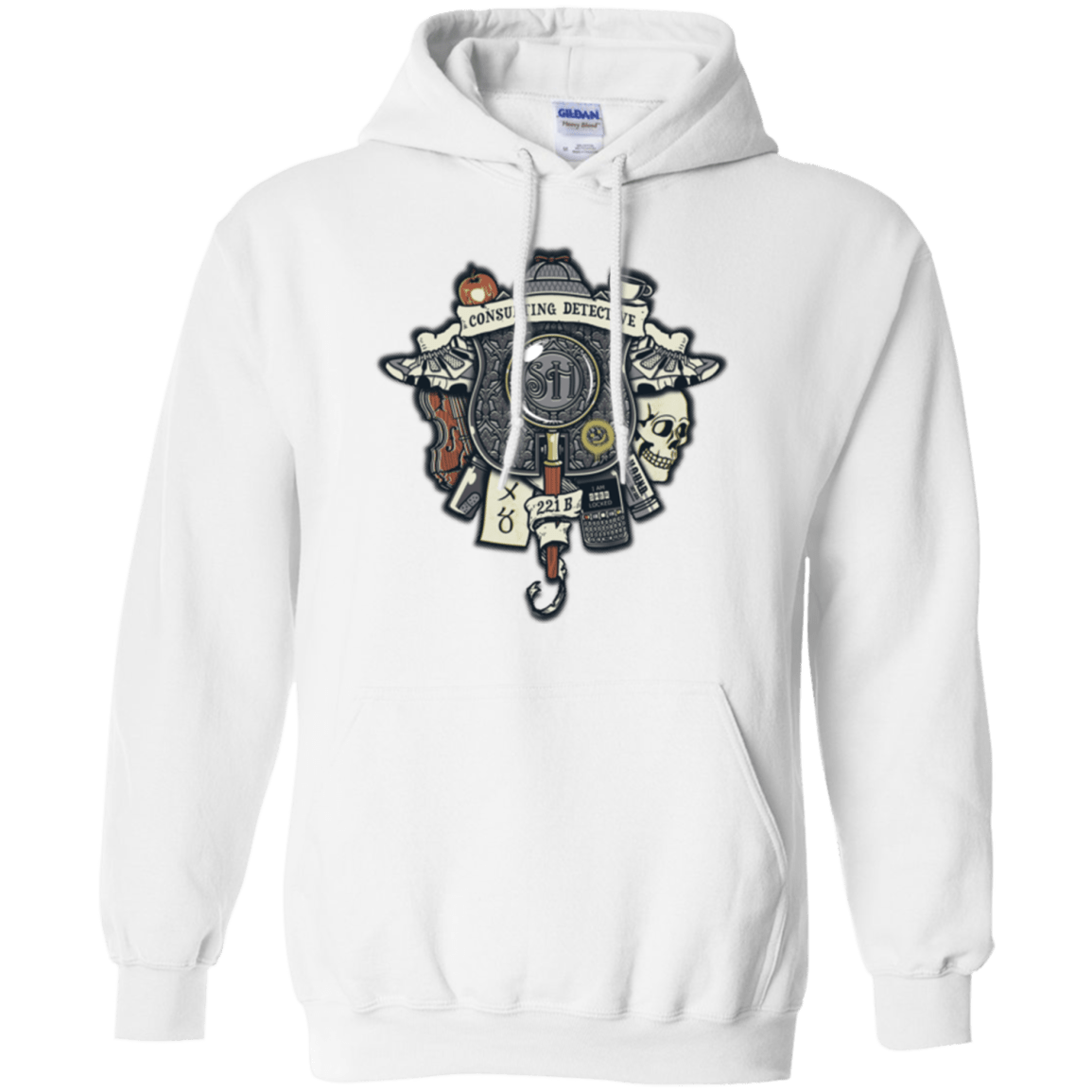 Sweatshirts White / Small Consulting Detective Pullover Hoodie