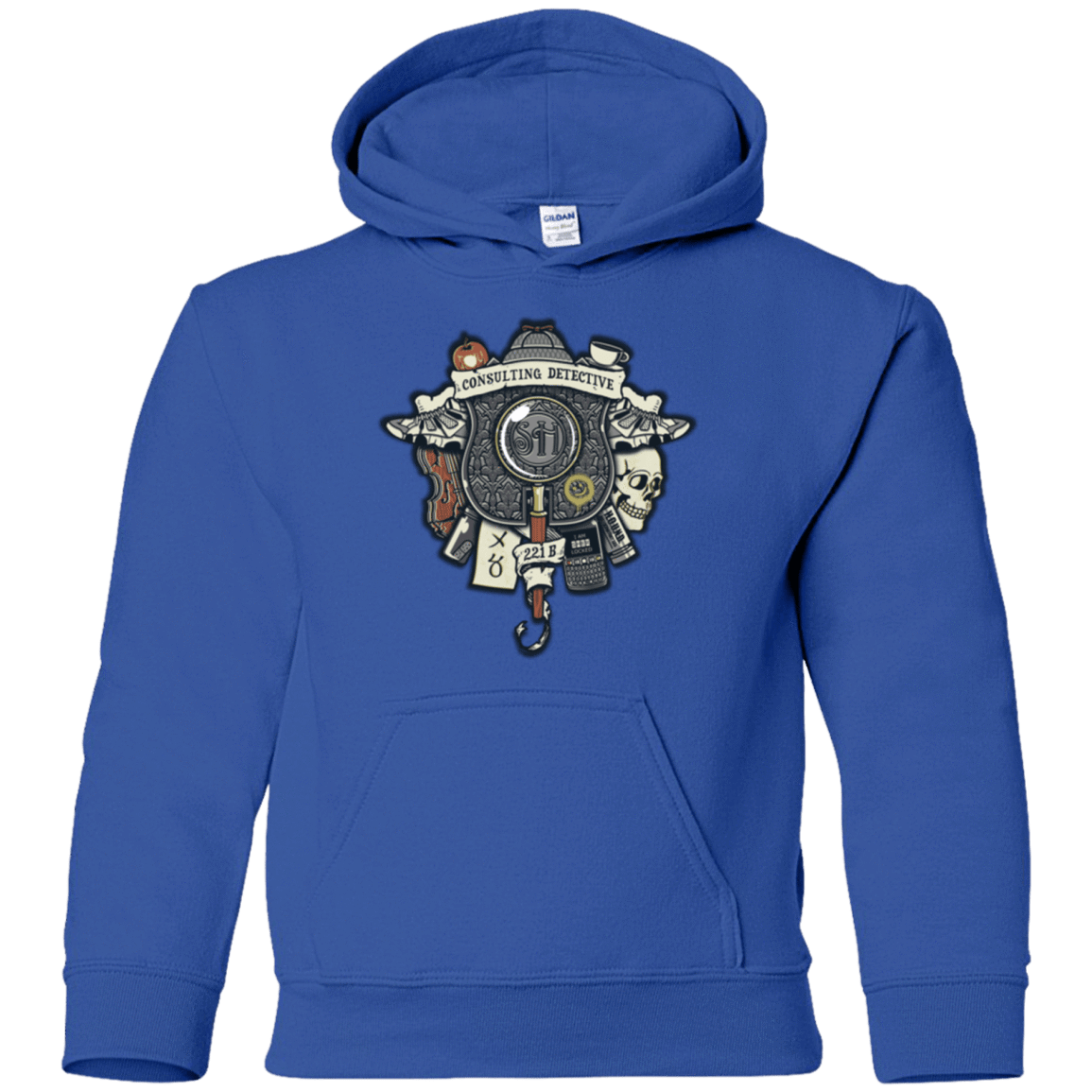 Sweatshirts Royal / YS Consulting Detective Youth Hoodie