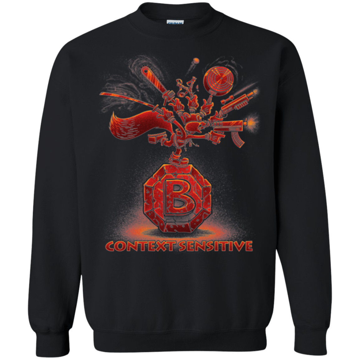 Sweatshirts Black / Small Context Sensitive Crewneck Sweatshirt