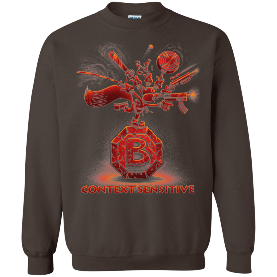 Sweatshirts Dark Chocolate / Small Context Sensitive Crewneck Sweatshirt