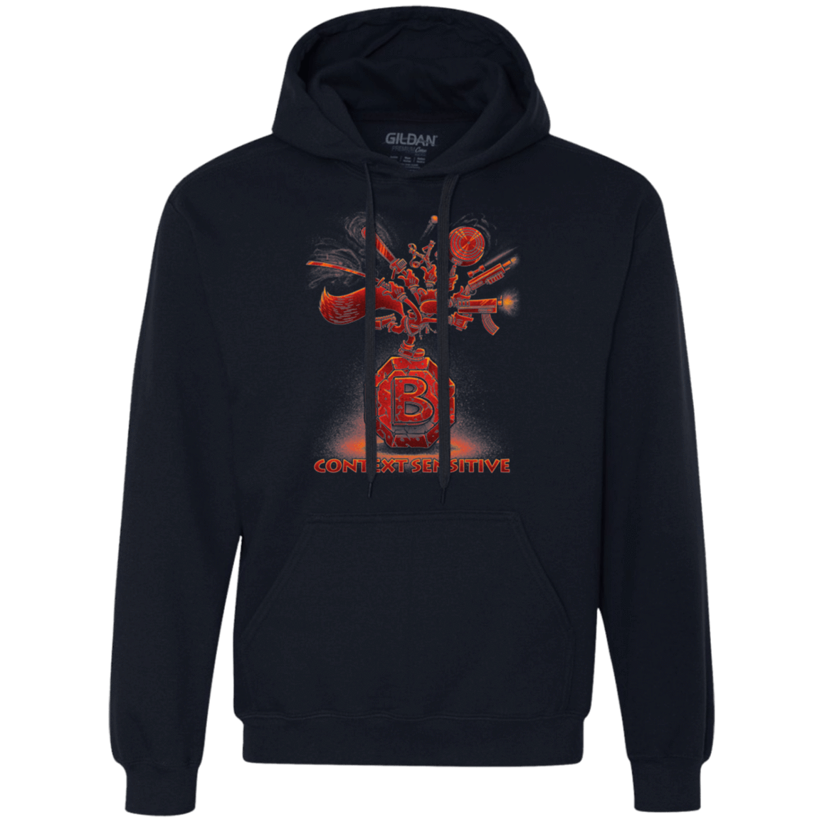 Sweatshirts Navy / Small Context Sensitive Premium Fleece Hoodie