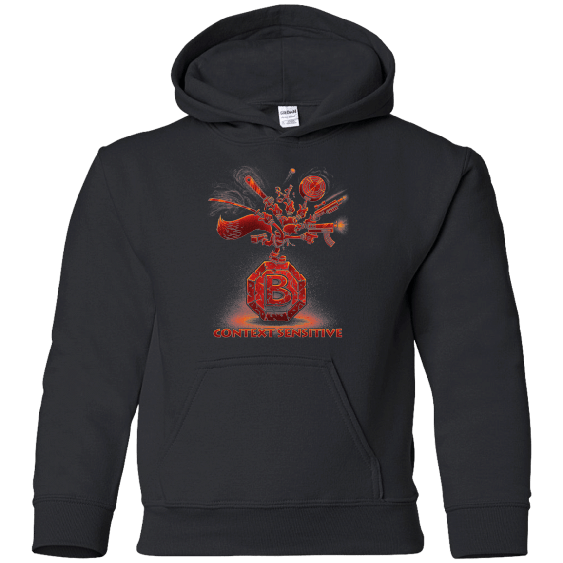 Sweatshirts Black / YS Context Sensitive Youth Hoodie