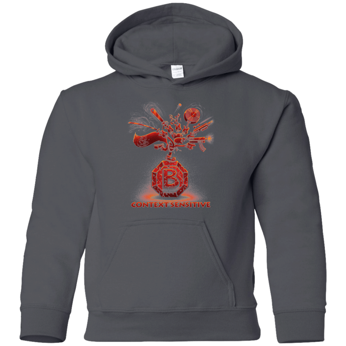 Sweatshirts Charcoal / YS Context Sensitive Youth Hoodie