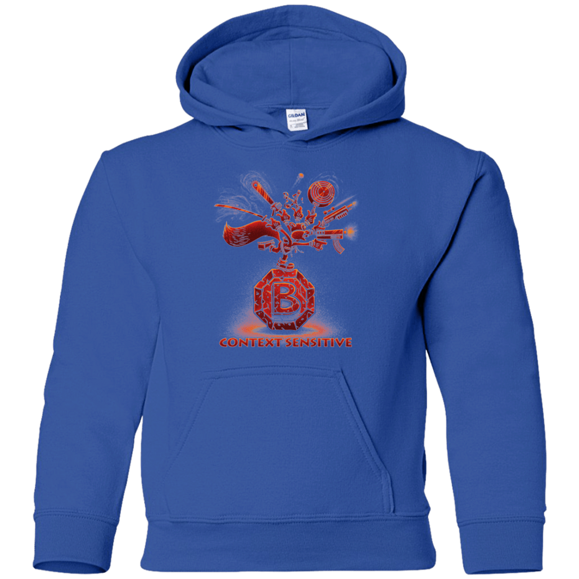 Sweatshirts Royal / YS Context Sensitive Youth Hoodie