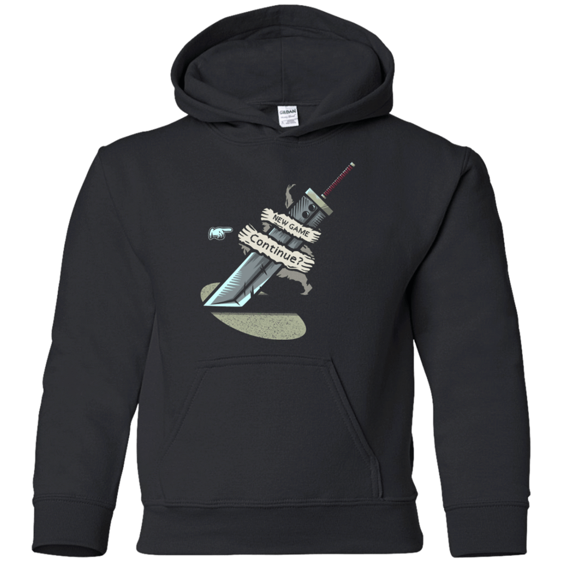 Sweatshirts Black / YS Continue Youth Hoodie