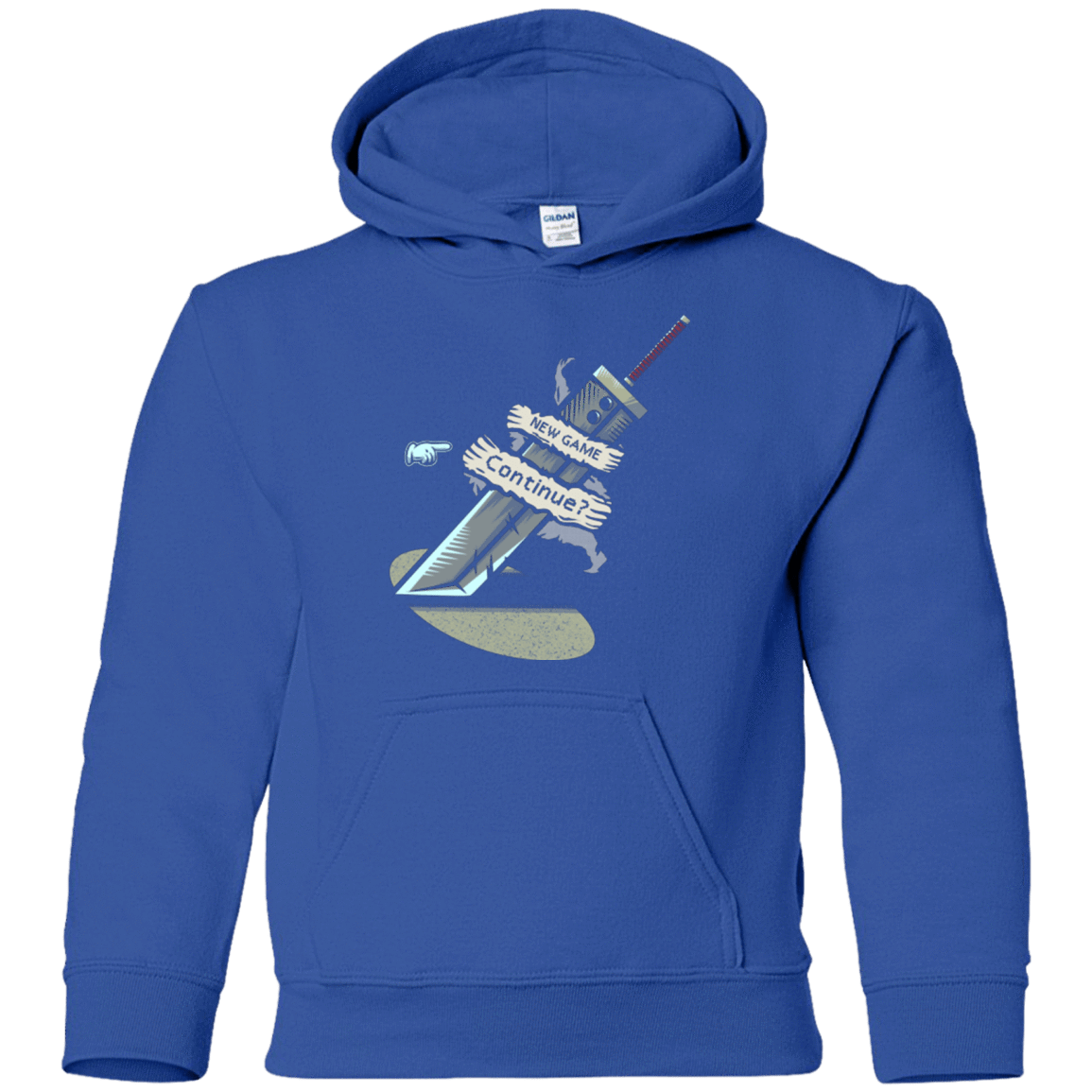 Sweatshirts Royal / YS Continue Youth Hoodie